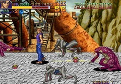 une photo d'Ã©cran de Gaia Crusaders sur Arcade